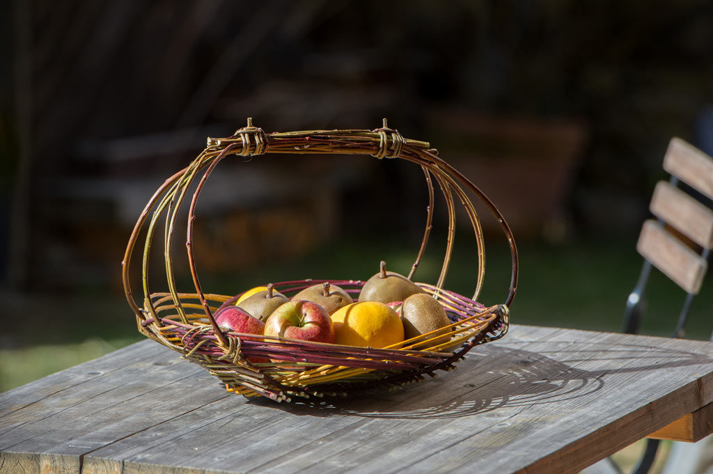 zarzo, panier en osier